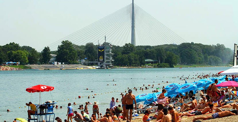 Ada Ciganlija, Serbia